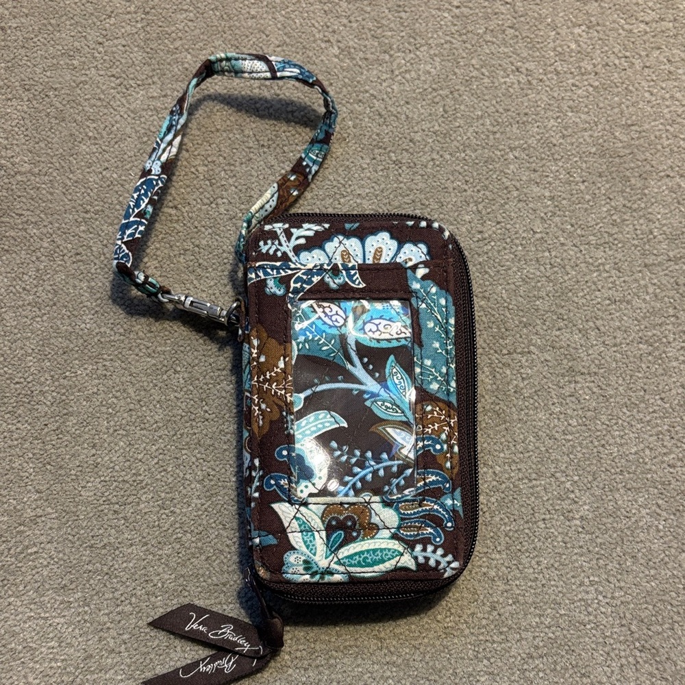 Vera Bradley wristlet wallet